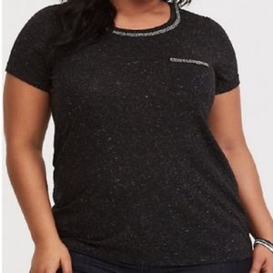Torrid rhinestone tee